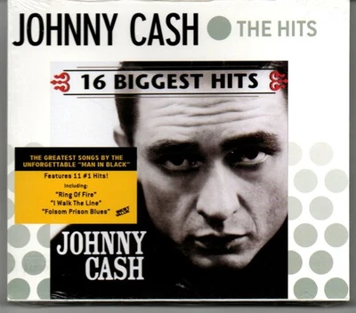 JOHNNY CASH: 16 BIGGEST HITS CD BRAND NEW GREATEST BEST OF COUNTRY LOOSE DISC - Image 1 of 2