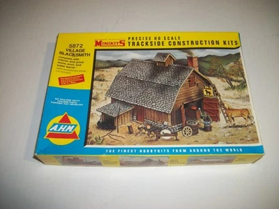 AHM trackside Construction Kit- VILLAGE BLACKSMITH #5872 - HO Scale - Image 1 of 4