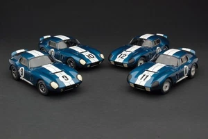 Exoto | 1:18 | SET REGALO COBRA DAYTONA | 1965 Collezione Le Mans | 4 auto da corsa - Foto 1 di 8