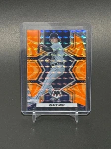 Panini Mosaic #114 2022 Casey Mize naranja reactivo Prizm Detroit Tigers - Imagen 1 de 2