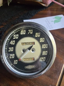 1950's Harley Davidson V Twin Speedometer  Odometer - Picture 1 of 6