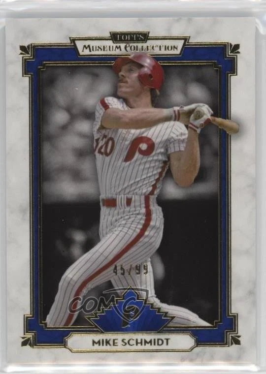 2014 Topps Museum Collection Blue /99 Mike Schmidt #62 HOF - Image 1 of 2