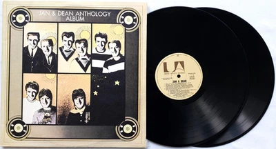 Jan & Dean–Jan & Dean Anthology Album Vinyl 2LP 1974 United Artists L 45141/2 - Image 1 of 2