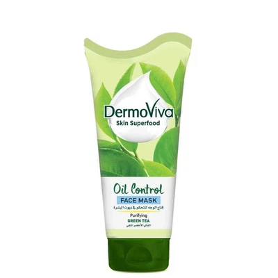 Dermoviva Face Mask Green Tea 150ml Free Shipping Worldwide - Image 1 of 4