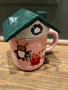 Starbucks VACACIONES NAVIDAD Pan de Jengibre Oso Bearista Casa Taza de Café Tapa NUEVO - Imagen 1 de 3