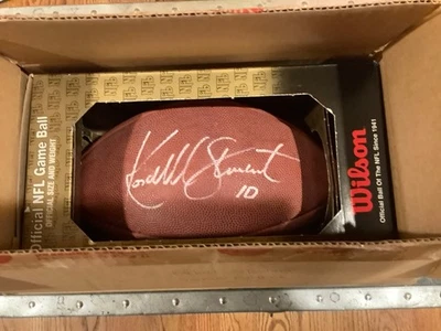 fútbol autógrafo kordell stewart Foto 1 de 4