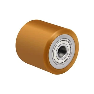 Laufrolle Hubwagen 82 x 70 mm Polyurethan - für Ameise, Niederhubwagen, Rad, PU - Bild 1 von 1