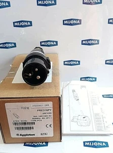 APPLETON TIPO PCX 16A 2P+T 100/130V AC 50/60HZ PRE316PY ATEX IECEX NUEVO STOCK ANTIGUO - Imagen 1 de 9