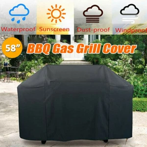 Cubierta de parrilla de gas para barbacoa impermeable 57" para barbacoa exterior de alta resistencia protección UV - Imagen 1 de 13