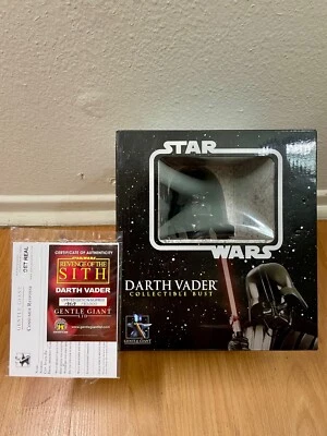 Star Wars Darth Vader ROTS Mini Bust 19619/20000 Gentle Giant 2005 Revenge Sith - Image 1 of 4
