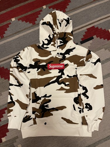 Supreme Box Logo Hoodie (size L) Camo FW16 (Worn Once)