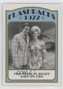 2021 Topps Heritage News Flashbacks Bob Barker The Price Is Right Airs on CBS