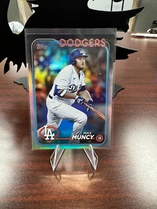 2024 Topps Series 1 Max Muncy Refractor #314 - Bild 1 von 2