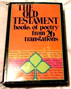 THE OLD TESTAMENT books of poetry from 26 translations (1973 HC) Zondervan - Picture 1 of 7