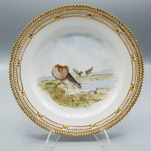 READ Royal Copenhagen Flora Danica Game Bird Luncheon Plate 8 3/4" FREE USA SHIP - Picture 1 of 16
