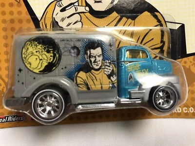 Hot Wheels Star Trek '49 Ford C.O.E. Real Riders & Midnight Otto - Image 1 of 4