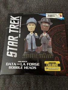 Star Trek The Next Generation Data und La Forge Wackelköpfe - Bild 1 von 5