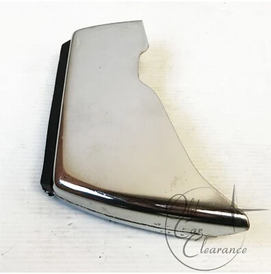 Protector de parachoques cromado Lincoln Continental LF 1976-1979 con almohadilla (D6VY17997A) Foto 1 de 4