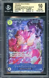 Charlotte Linlin One Piece Flagship Battle Promo Japanese #010 PRISTINE BGS 10 - Picture 1 of 2