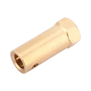 5 Piezas 30mm Longitud Acoplamiento Calidad Hexagonal Latón Motor Conector Accesorios 6mm - Imagen 1 de 9