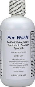 PhysiciansCare by First Aid Only 24-050 Eye Wash Solution, 8 oz Bottle - Picture 1 of 4