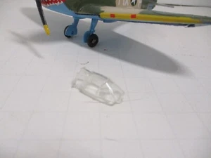 DINKY TOYS REPLACEMENT CLEAR PLASTIC COCKPIT CANOPY #719 SPITFIRE - Picture 1 of 3