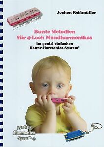 HOHNER SPEEDY Mundharmonika-Spielheft mit 25 Melodien OHNE Noten