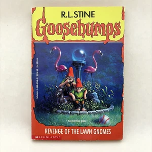 Vintage GOOSEBUMPS #34 Revenge of the Lawn Gnomes - PB Book (Scholastic, 1995) - Picture 1 of 5