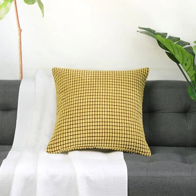 Funda de cojín cuadrada rectangular de terciopelo para decoración de sofá para el hogar EE. UU. Foto 1 de 4