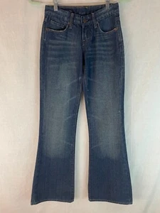 Citizens Of Humanity COH Jeans 26 Blue Cotton Poly Lowrise Zip Front Stretch - Picture 1 of 10