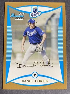 2008 Bowman Gold #BP82 Daniel Cortes Kansas City Royals 1st Bowman Baseball Card