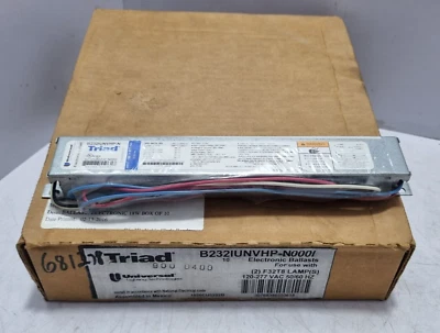 Universal Triad B232IUNVHP-N000I Electronic Ballasts - Lot of 10PCs - Image 1 of 4