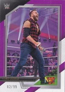 Panini WWE NXT 2022 Nº 87 Josh Briggs púrpura 82/99 - Imagen 1 de 2