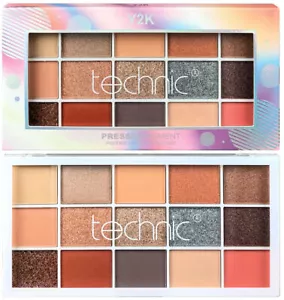 Pressed Pigment Palette Y2K - Eyes Eyeshadow Shimmer Matte Bright Colours - Picture 1 of 4