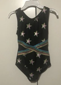 More Than Magic Vibes Swimsuit Girls Magical Vibes Black One Piece Size S 6/6X - Picture 1 of 2