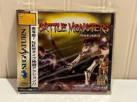 New/sealed, Battle Monsters JAPAN-LOCKED Sega Saturn
