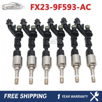 6pcs FX23-9F593-AC Fuel Injectors FJ1113 For Jaguar F-Type XJ XF 2013-2015 3.0L - Imagem 1 de 4