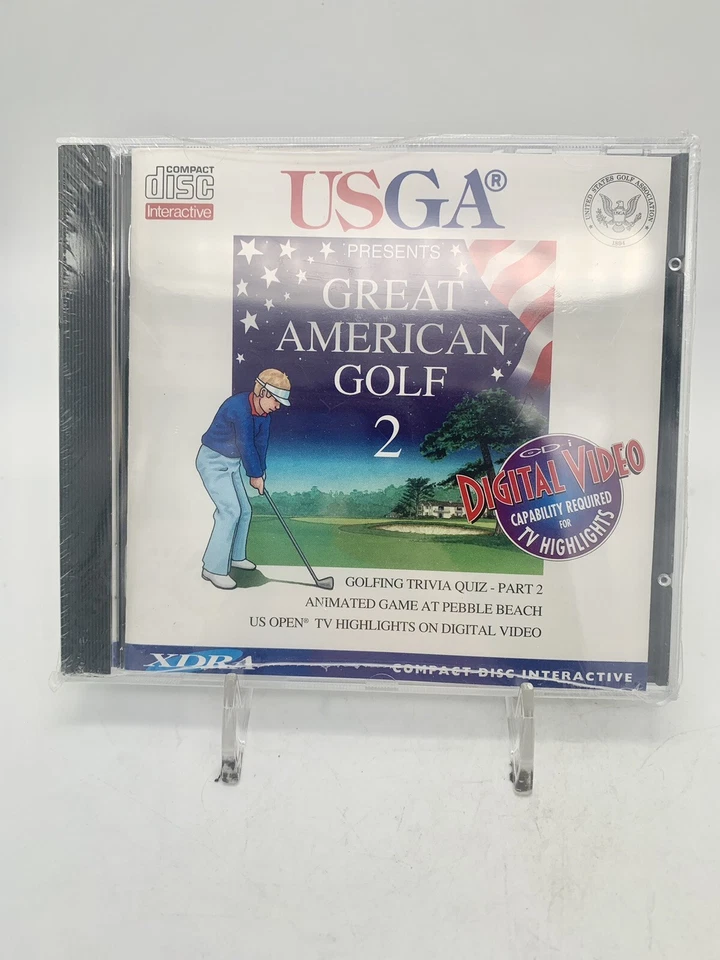Great American Golf 2 Philips CD-I Brand New Sealed RARE - Image 1 of 4