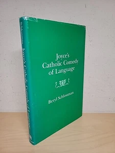 Joyce's Catholic Comedy Of Language By Beryl Schlossman HC VG+ - Picture 1 of 12