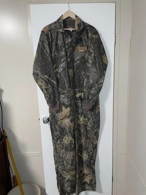 Scent-Lok Savanna Camo Coveralls Large Odor Eliminating Technology Hunting Gear - Image 1 of 4