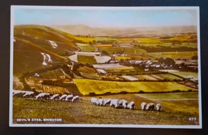 Devil's Dyke, Brighton, East Sussex, Vintage Postcard - Picture 1 of 2