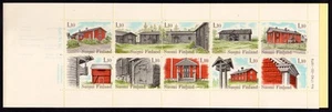 FINLAND - 1979 PEASANT ARCHITECTURE - STAMP BOOKLET ( 1 PANE) - MINT NH - Picture 1 of 4