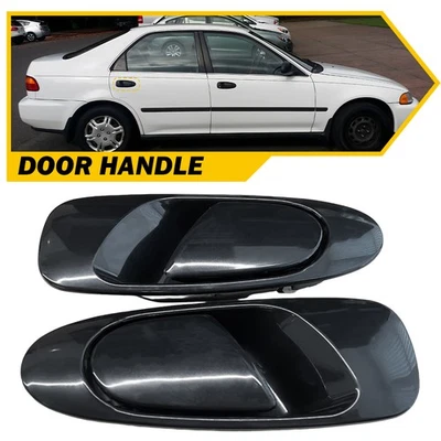 Manija de puerta exterior para Honda Civic 93-97 Civic del Sol 1992-95 juego de 2 traseros P Foto 1 de 4