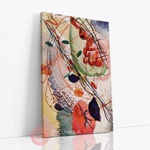 Wassily Kandinsky 1911 Watercolour 6 Abstract Art Canvas Print Wall Print - Picture 1 of 7