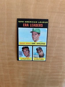 1971 TOPPS BASEBALL #67 A.L. ERA LEADERS!! $1 SHIPPING!! - Picture 1 of 2