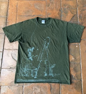 Camiseta vintage Y2K Paul Getty Museum Rembrandt Van Rijn para hombre arte mediano - Imagen 1 de 5