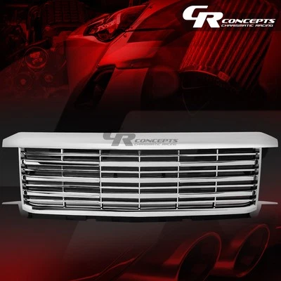 2015-2019 雪佛兰索罗德 2500/3500HD 水平围栏前上格栅 — 第 1/4 张图片