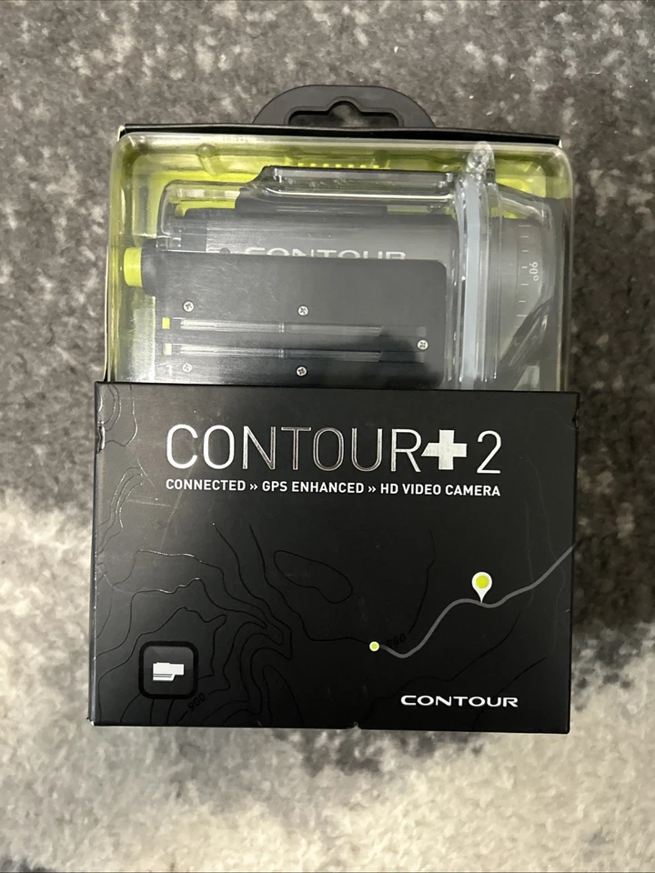 Contour+2 Plus 2 HD Videokamera - GPS Enhanced, 170° Weitwinkel Neu Versiegelt - Bild 1 von 4