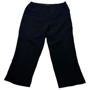 Pantalón Lafayette 148 Negro Mujer 16 Minimalista Recorte Carrera Trabajo 34x26.5 - Imagen 1 de 13