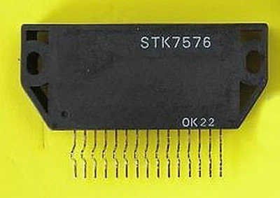 Circuito integrado híbrido STK7576 - CUSTODIA: STK7576 MARCA: SANYO - Imagem 1 de 4